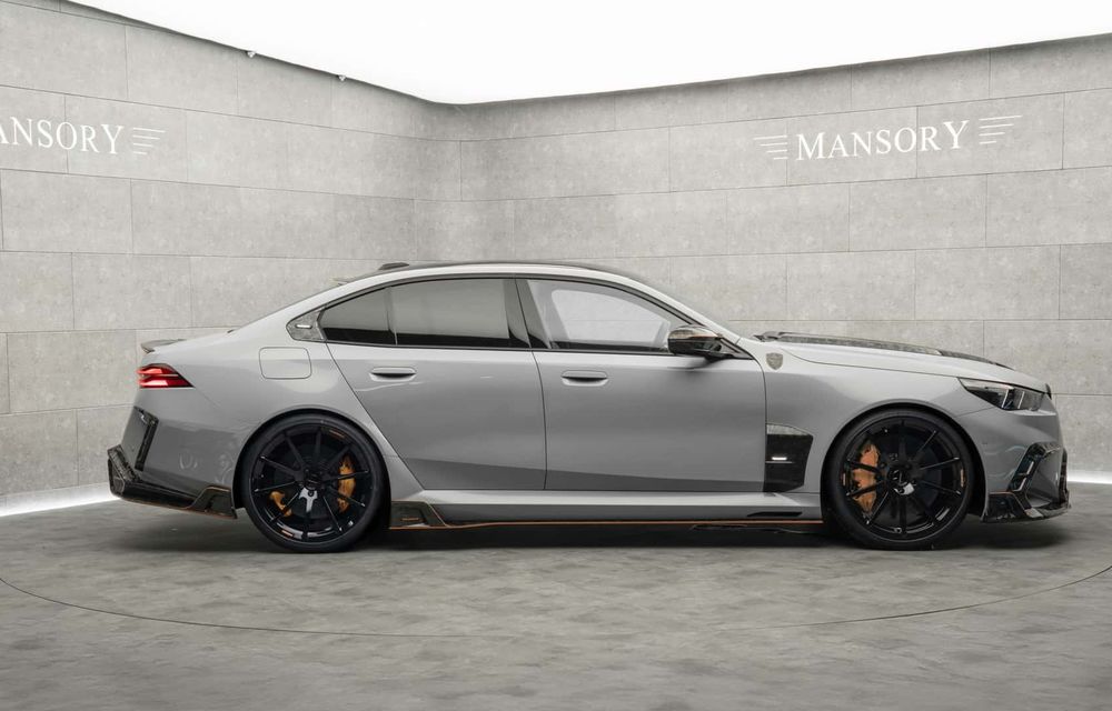 Pachet de tuning de la Mansory pentru BMW M5: 850 CP și multă fibră de carbon - Poza 4