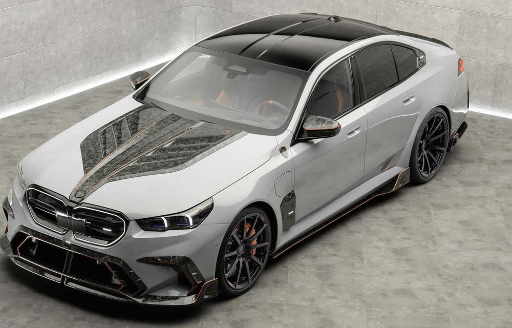 Pachet de tuning de la Mansory pentru BMW M5: 850 CP și multă fibră de carbon - Poza 2