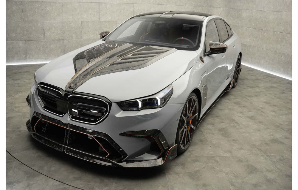 Pachet de tuning de la Mansory pentru BMW M5: 850 CP și multă fibră de carbon - Poza 3