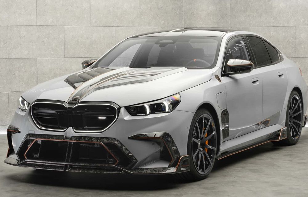 Pachet de tuning de la Mansory pentru BMW M5: 850 CP și multă fibră de carbon - Poza 1