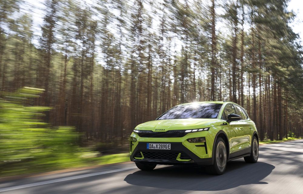 Imagini noi cu Skoda Elroq RS: versiune de performanță cu 340 cai putere - Poza 48