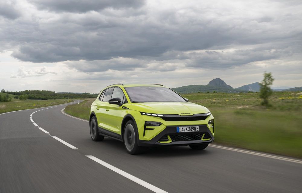 Imagini noi cu Skoda Elroq RS: versiune de performanță cu 340 cai putere - Poza 5