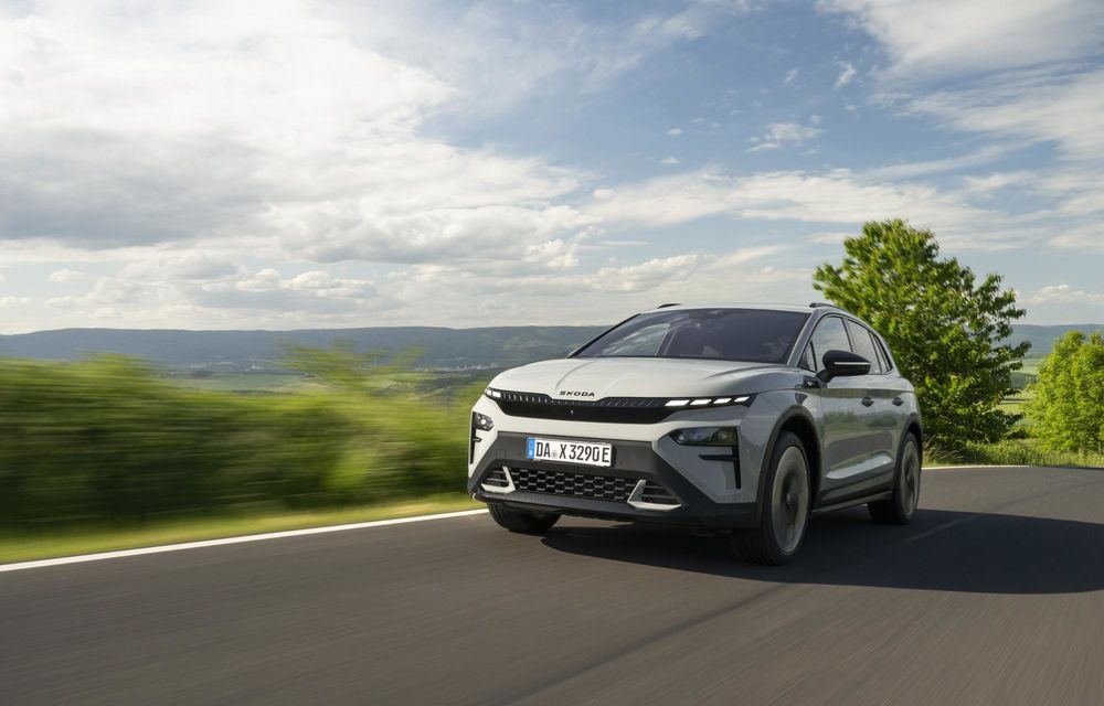 Imagini noi cu Skoda Elroq RS: versiune de performanță cu 340 cai putere - Poza 12