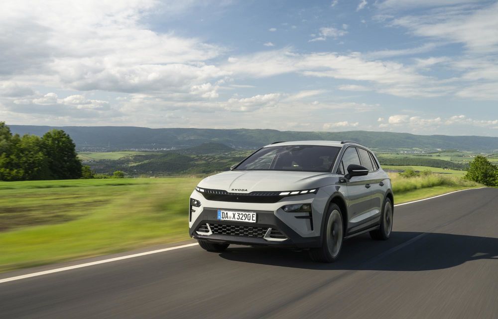 Imagini noi cu Skoda Elroq RS: versiune de performanță cu 340 cai putere - Poza 13