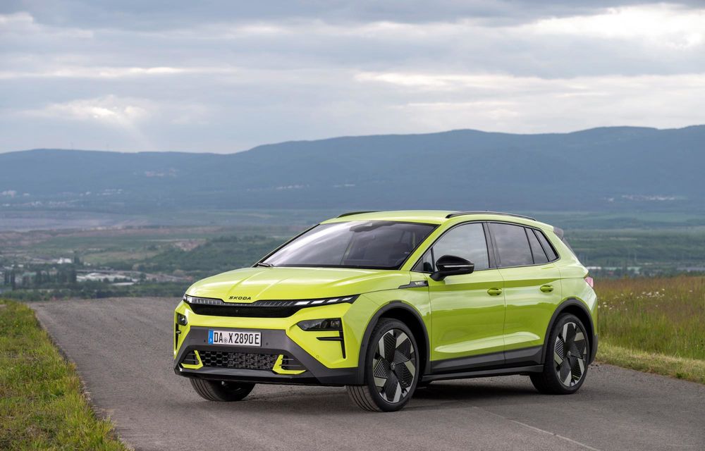 Imagini noi cu Skoda Elroq RS: versiune de performanță cu 340 cai putere - Poza 16