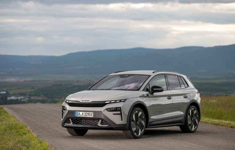 Imagini noi cu Skoda Elroq RS: versiune de performanță cu 340 cai putere - Poza 17
