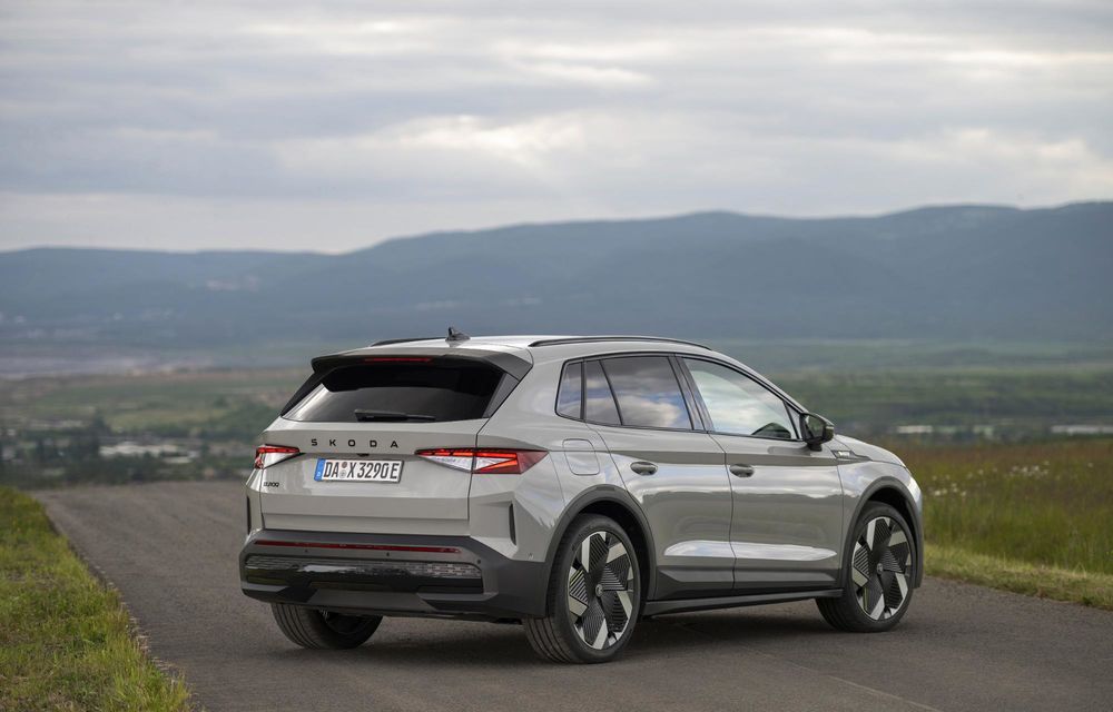 Imagini noi cu Skoda Elroq RS: versiune de performanță cu 340 cai putere - Poza 18