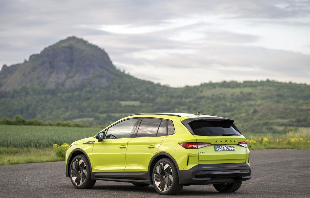 Imagini noi cu Skoda Elroq RS: versiune de performanță cu 340 cai putere - Poza 20