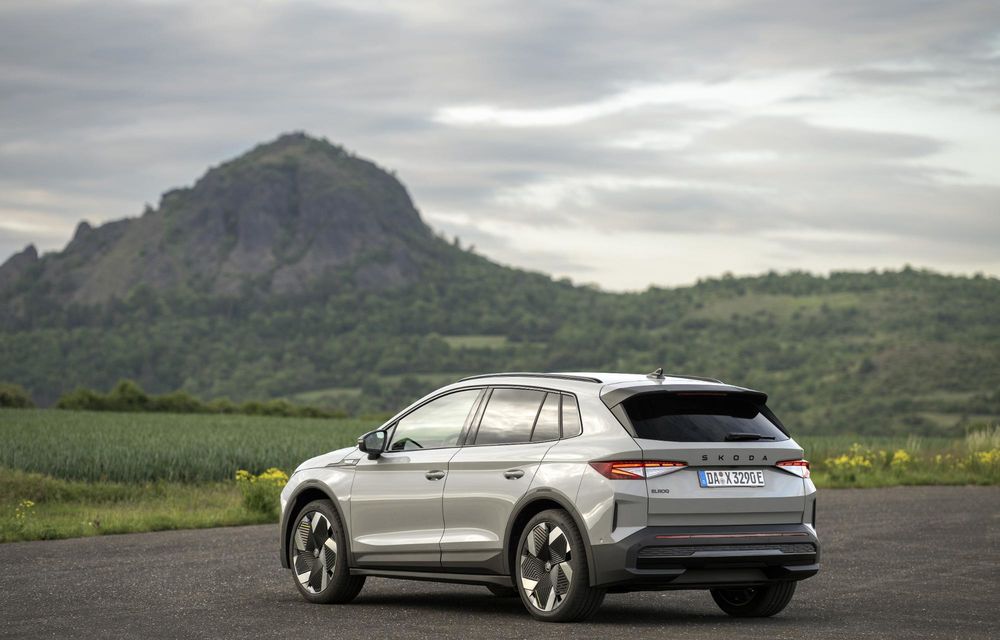 Imagini noi cu Skoda Elroq RS: versiune de performanță cu 340 cai putere - Poza 21