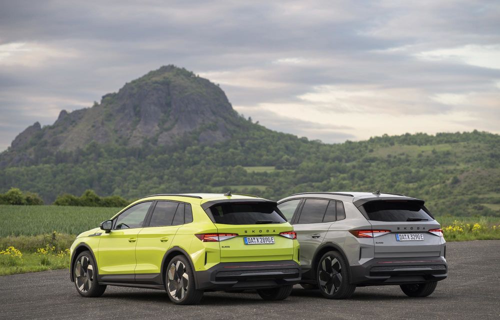 Imagini noi cu Skoda Elroq RS: versiune de performanță cu 340 cai putere - Poza 22