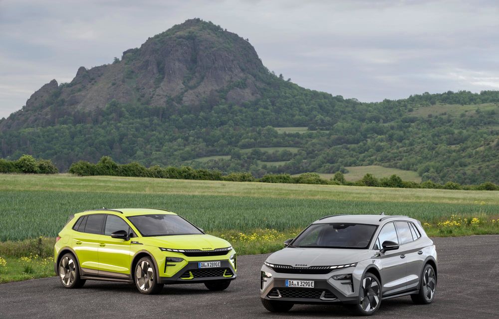 Imagini noi cu Skoda Elroq RS: versiune de performanță cu 340 cai putere - Poza 23