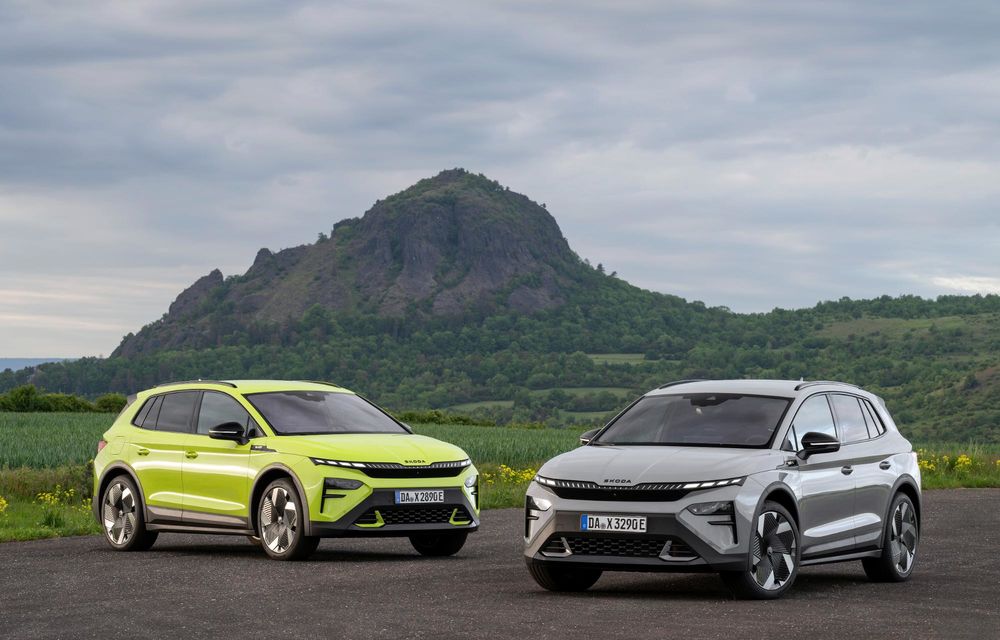 Imagini noi cu Skoda Elroq RS: versiune de performanță cu 340 cai putere - Poza 24