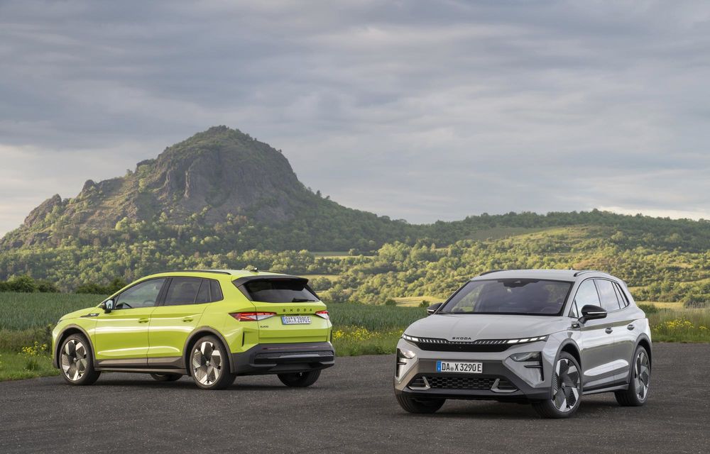 Imagini noi cu Skoda Elroq RS: versiune de performanță cu 340 cai putere - Poza 25