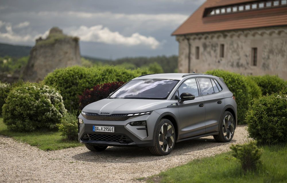 Imagini noi cu Skoda Elroq RS: versiune de performanță cu 340 cai putere - Poza 28
