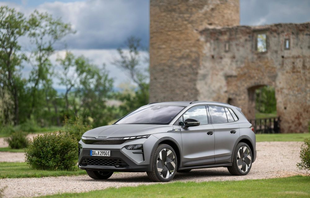 Imagini noi cu Skoda Elroq RS: versiune de performanță cu 340 cai putere - Poza 29