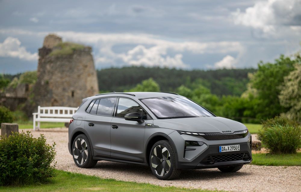 Imagini noi cu Skoda Elroq RS: versiune de performanță cu 340 cai putere - Poza 30