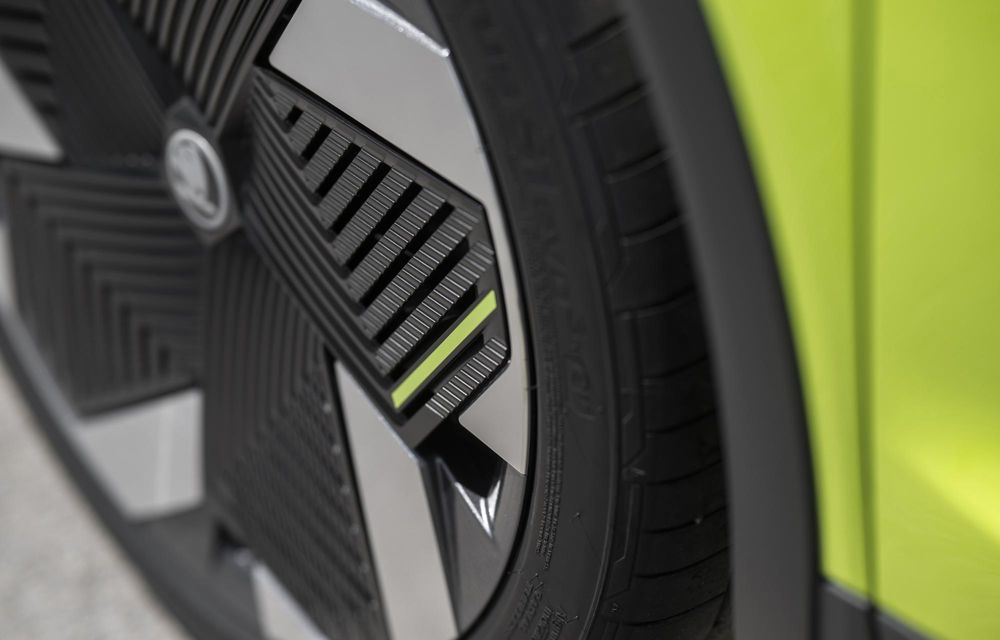 Imagini noi cu Skoda Elroq RS: versiune de performanță cu 340 cai putere - Poza 33