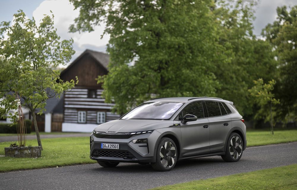 Imagini noi cu Skoda Elroq RS: versiune de performanță cu 340 cai putere - Poza 34