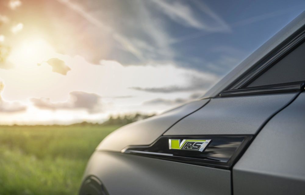 Imagini noi cu Skoda Elroq RS: versiune de performanță cu 340 cai putere - Poza 45