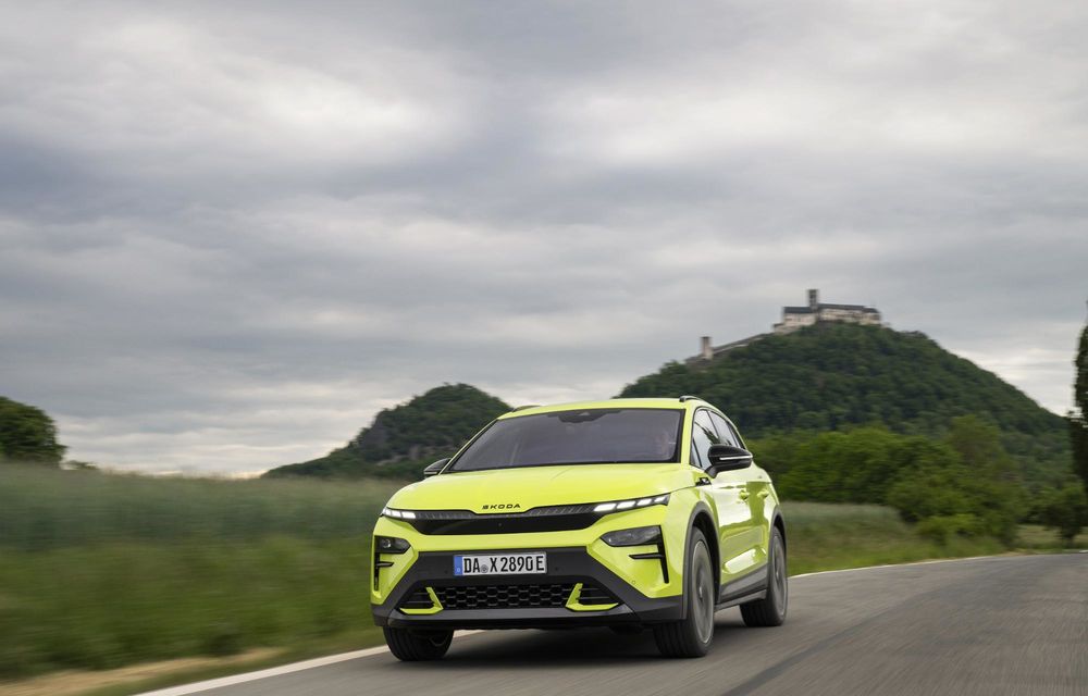 Imagini noi cu Skoda Elroq RS: versiune de performanță cu 340 cai putere - Poza 46