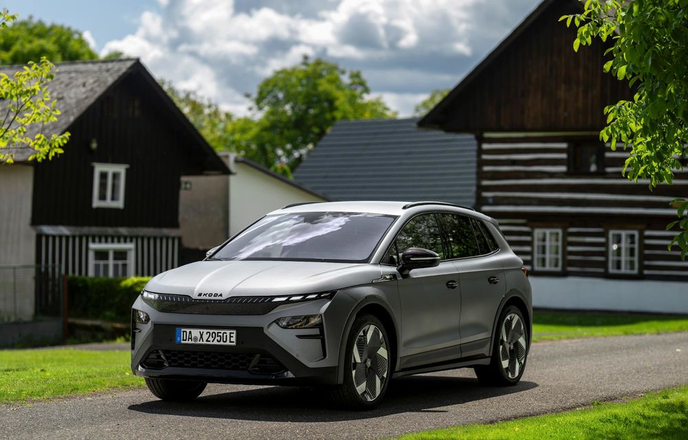Imagini noi cu Skoda Elroq RS: versiune de performanță cu 340 cai putere - Poza 60