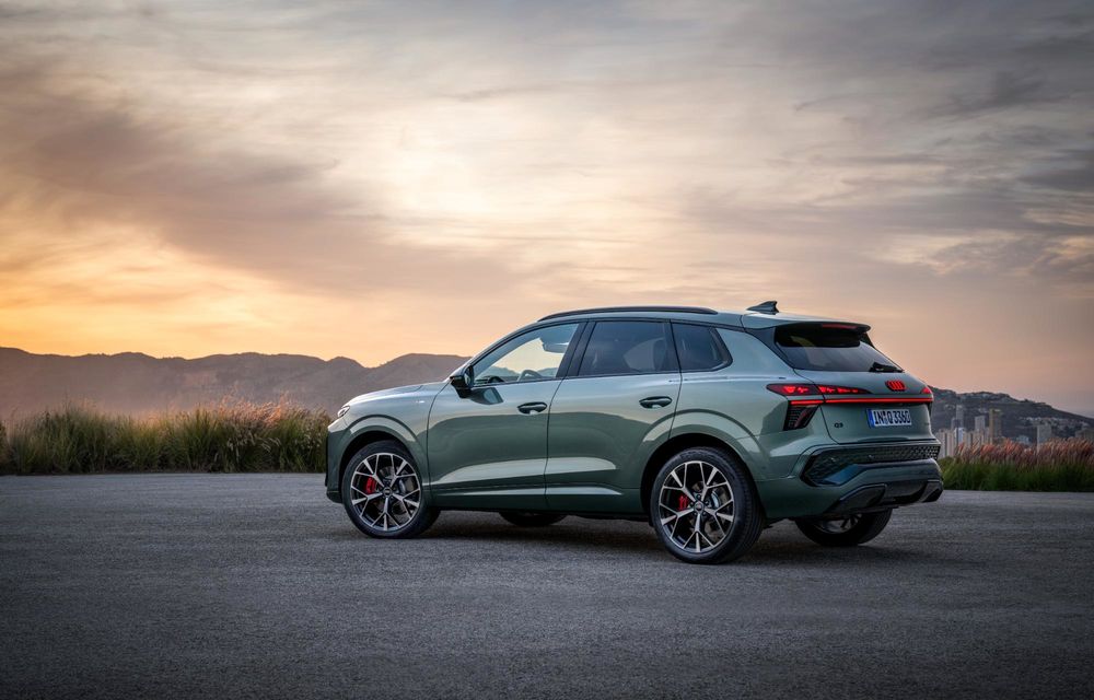 Noul Audi Q3 este aici: selector de viteză mutat pe volan și motorizări electrificate - Poza 19