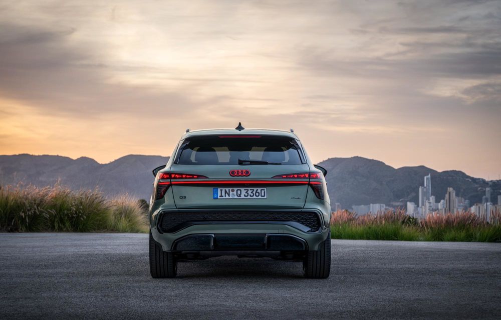 Noul Audi Q3 este aici: selector de viteză mutat pe volan și motorizări electrificate - Poza 20