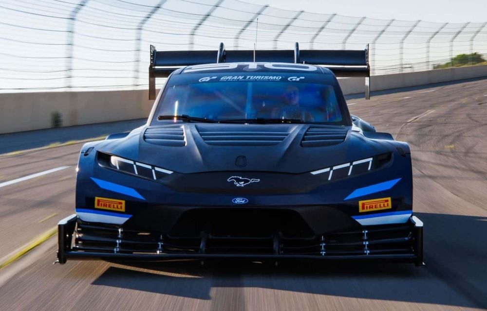 Ford: imagini noi cu Mustang Mach-E, pregătit pentru Pikes Peak - Poza 2