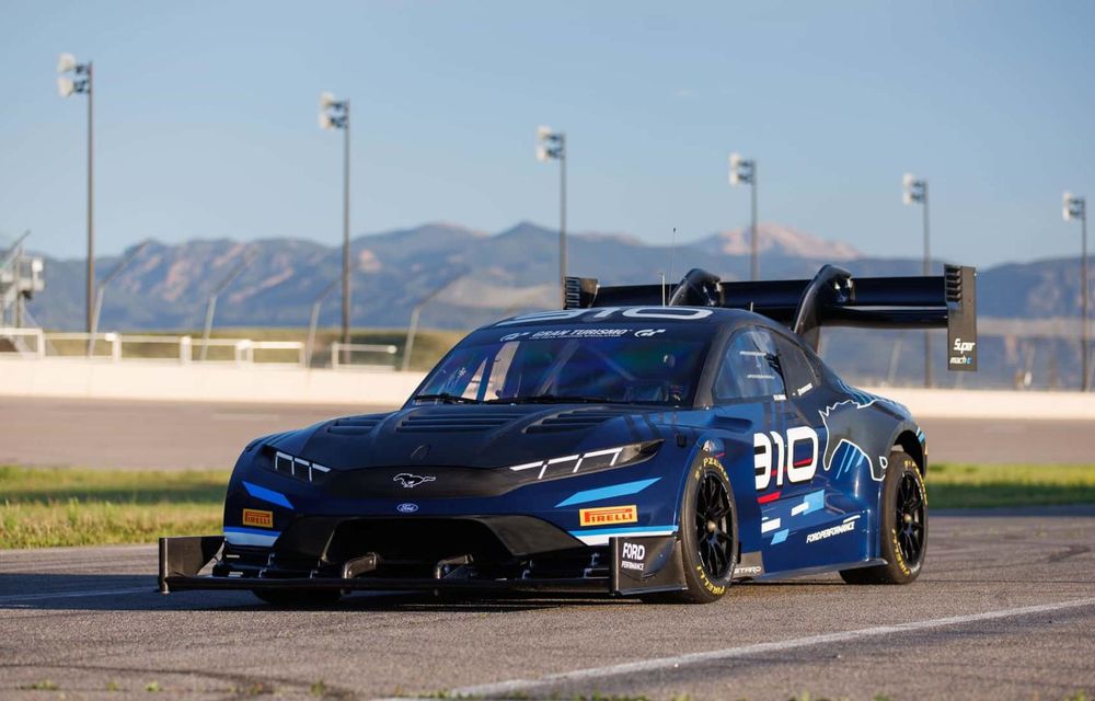 Ford: imagini noi cu Mustang Mach-E, pregătit pentru Pikes Peak - Poza 3