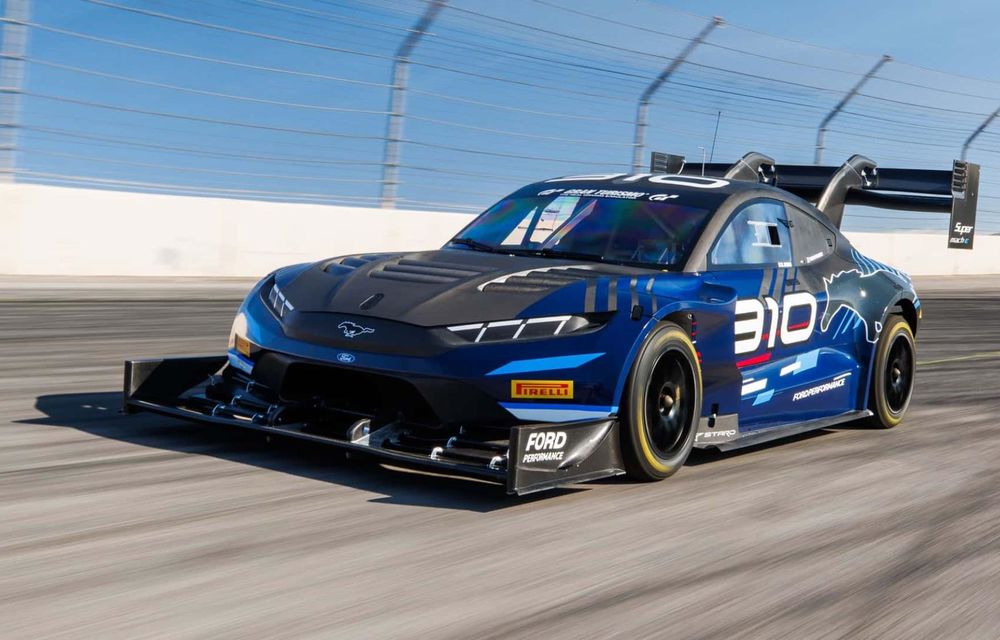 Ford: imagini noi cu Mustang Mach-E, pregătit pentru Pikes Peak - Poza 4