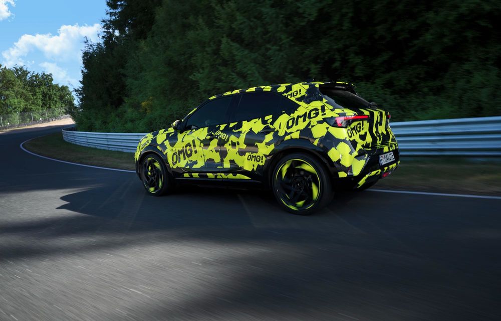 Imagini noi cu Opel Mokka GSE, versiunea de performanță a crossover-ului - Poza 5