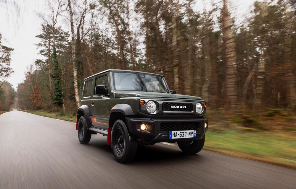 Suzuki Jimny primește o nouă ediție specială de adio pentru piața din Franța - Poza 10