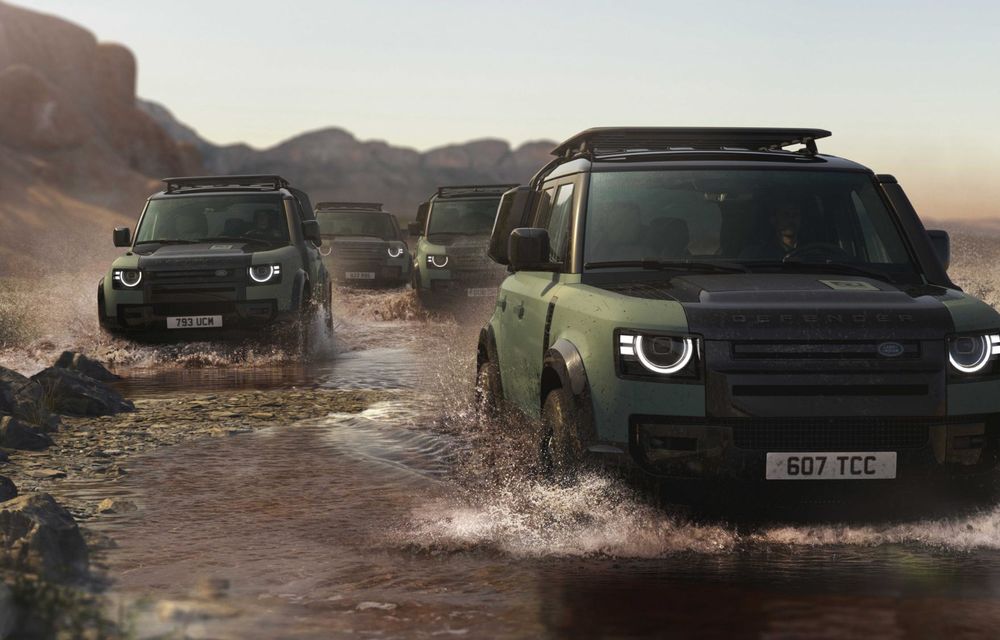 Ediție specială pentru Land Rover Defender 110: omagiu adus competiției Camel Trophy - Poza 7
