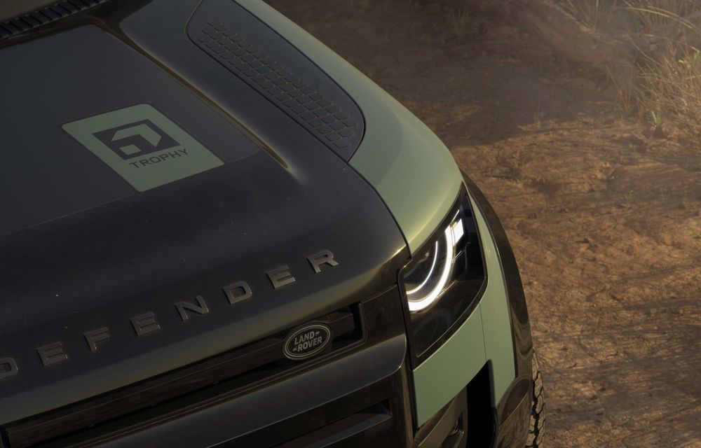 Ediție specială pentru Land Rover Defender 110: omagiu adus competiției Camel Trophy - Poza 8