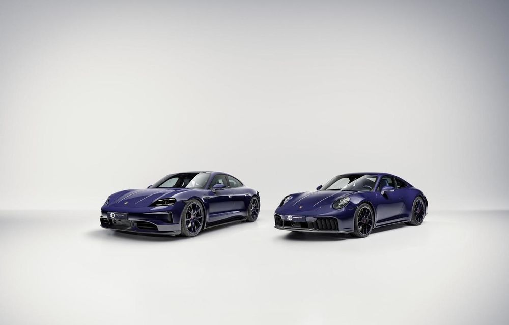 Porsche sărbătorește 40 de ani de prezență în Italia cu ediții speciale pentru 911 și Taycan - Poza 1