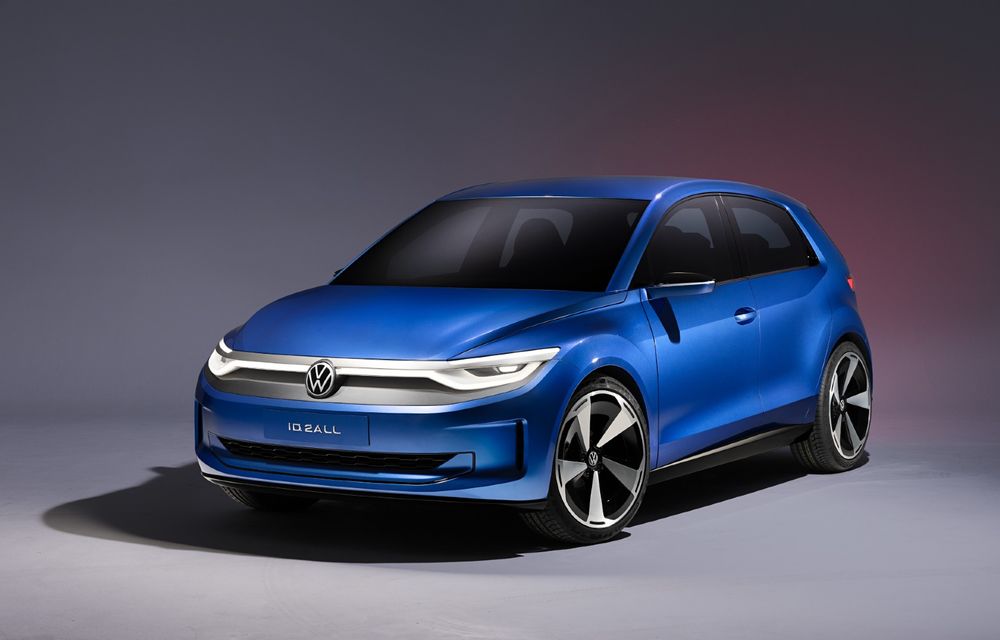 Volkswagen ID.2 R: viitor hot hatch electric cu 400 CP și tracțiune integrală - Poza 1