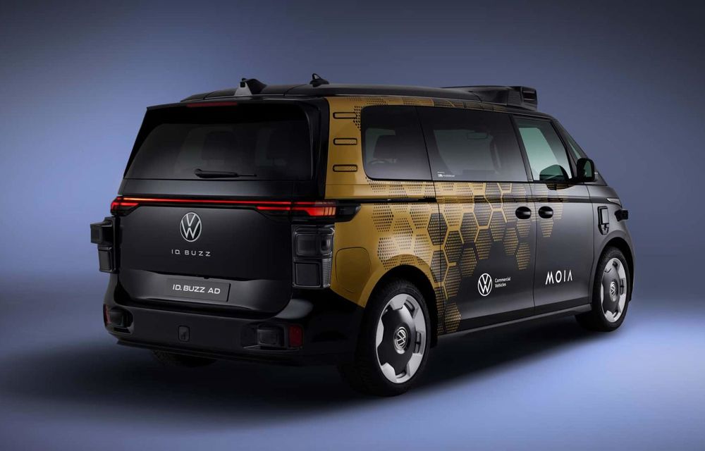 Noul Volkswagen ID.Buzz AD de serie: robotaxi cu conducere autonomă de nivelul 4 - Poza 6