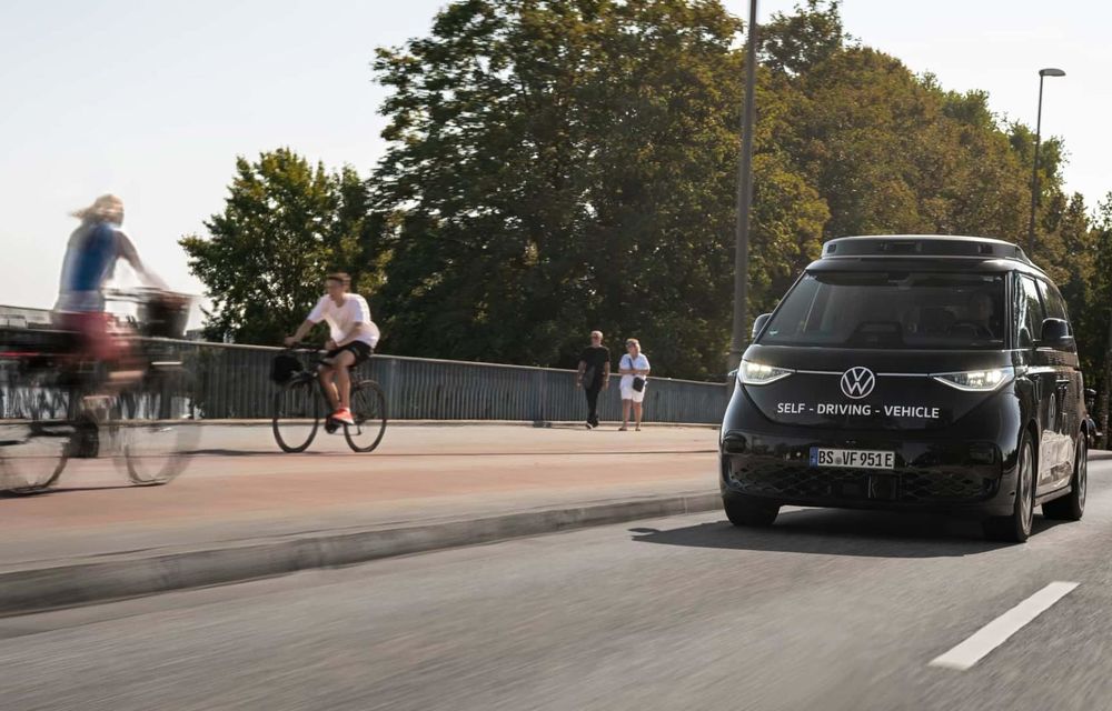 Noul Volkswagen ID.Buzz AD de serie: robotaxi cu conducere autonomă de nivelul 4 - Poza 4