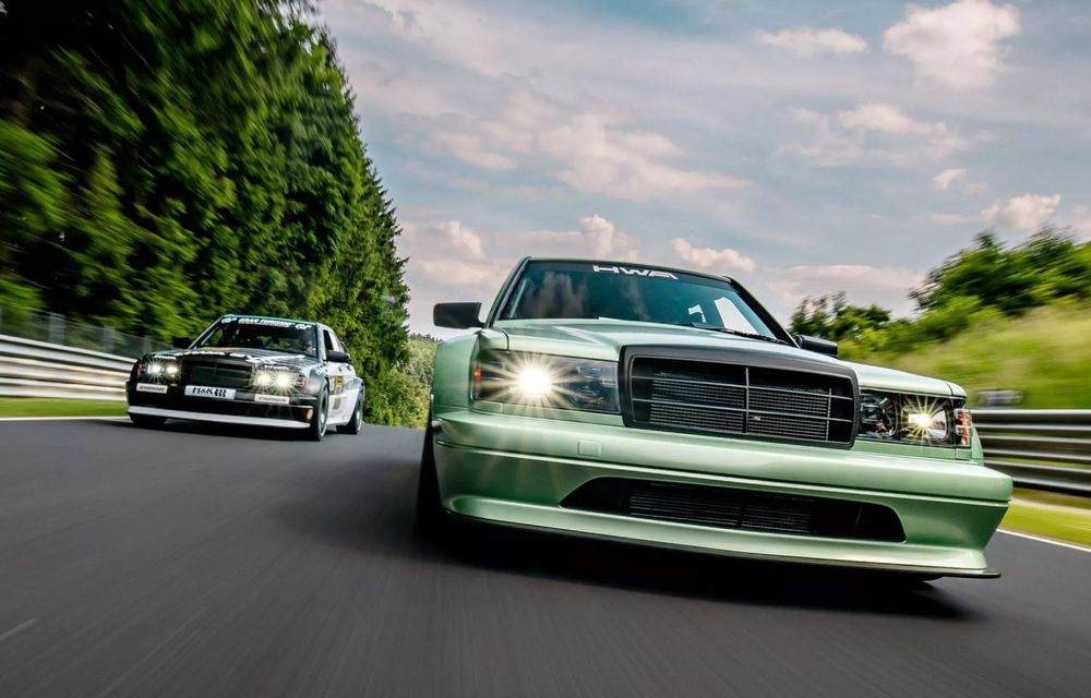 Legendarul Mercedes-Benz 190 Evo II revine în competiție: debut la Nurburgring 24 de ore 2026 - Poza 2