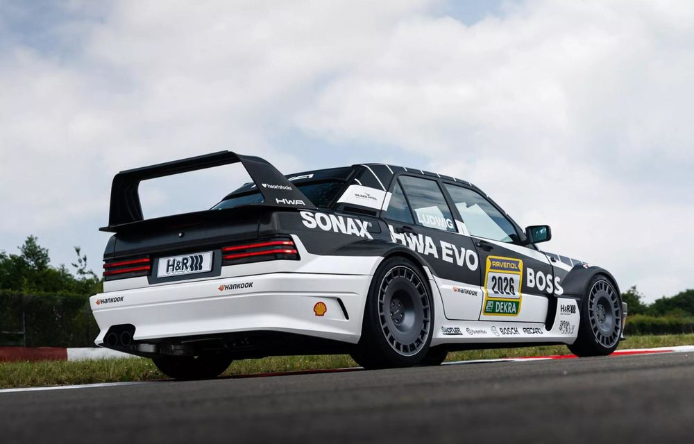 Legendarul Mercedes-Benz 190 Evo II revine în competiție: debut la Nurburgring 24 de ore 2026 - Poza 8
