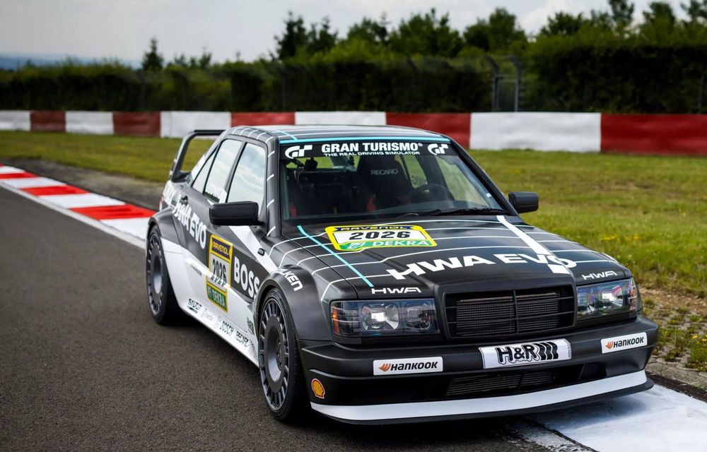 Legendarul Mercedes-Benz 190 Evo II revine în competiție: debut la Nurburgring 24 de ore 2026 - Poza 10