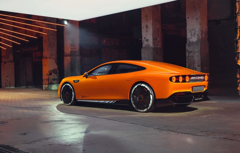 Noul concept Mercedes-AMG GT XX, un supercar electric de 1360 CP - Poza 6