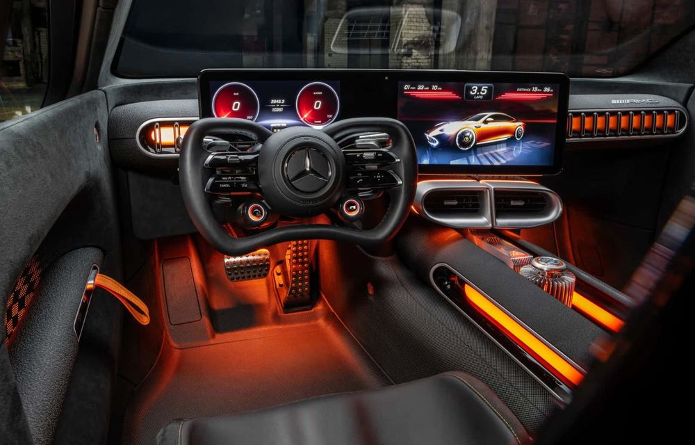 Noul concept Mercedes-AMG GT XX, un supercar electric de 1360 CP - Poza 27