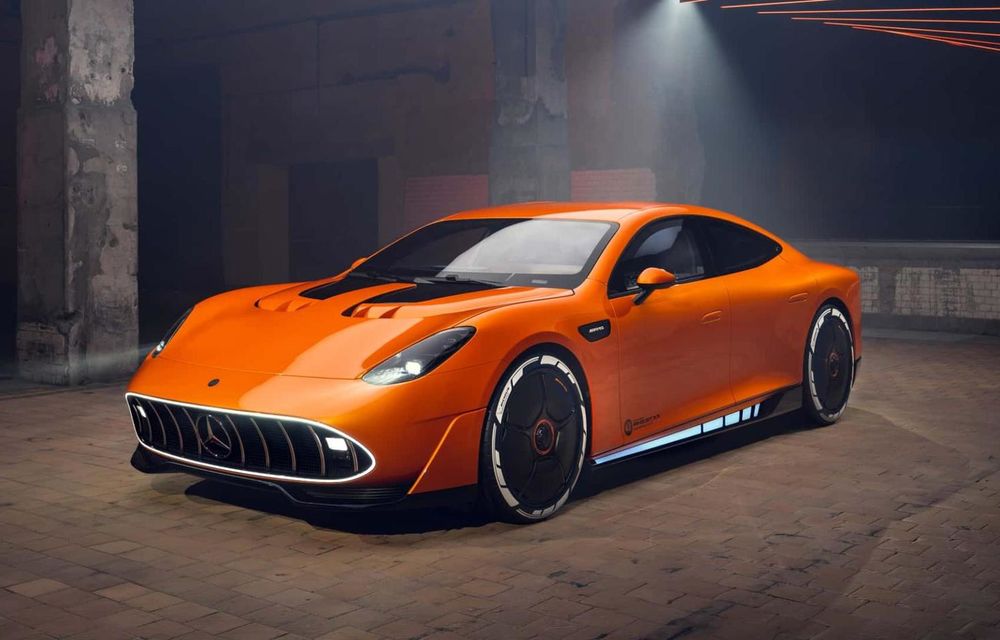 Noul concept Mercedes-AMG GT XX, un supercar electric de 1360 CP - Poza 1