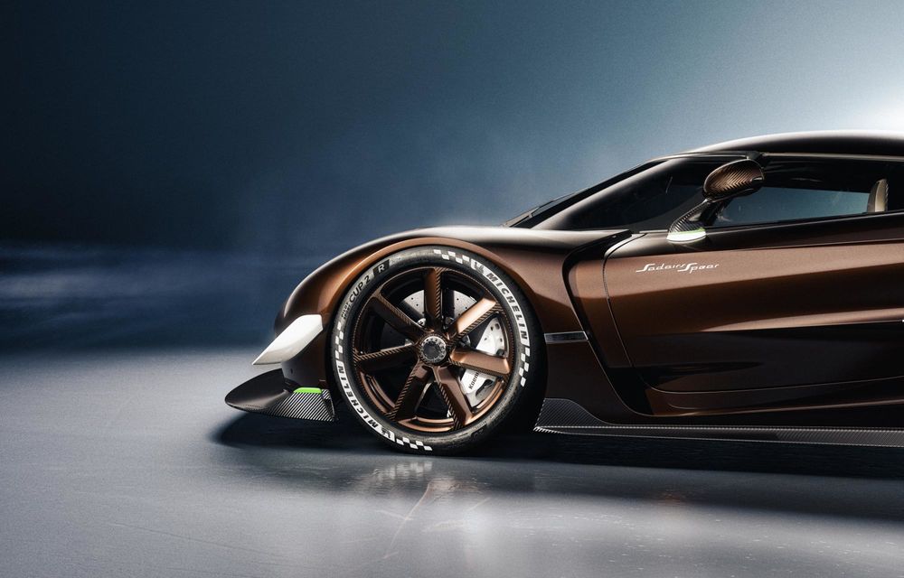 Cea mai nouă creație Koenigsegg se numește Sadair's Spear: V8 cu 1.625 CP - Poza 4