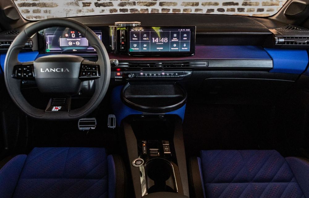 Noua Lancia Ypsilon HF: hot hatch electric cu 280 cai putere - Poza 35