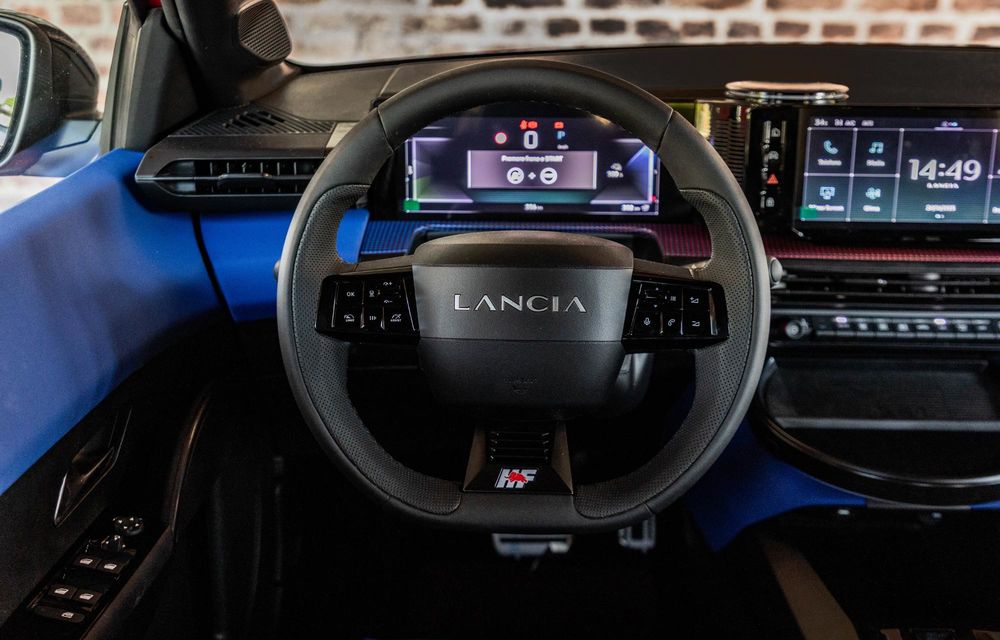 Noua Lancia Ypsilon HF: hot hatch electric cu 280 cai putere - Poza 36