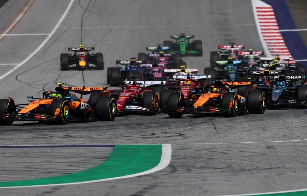 F1: Lando Norris, victorie în Austria. Verstappen abandonează în primul tur - Poza 2