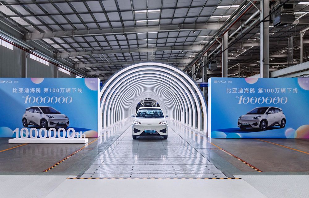 BYD a produs un milion de exemplare Dolphin Surf - Poza 2