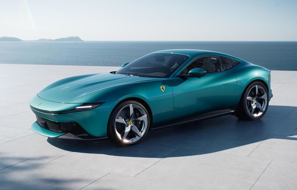 Noul Ferrari Amalfi: urmașul lui Roma are un motor V8 mai puternic - Poza 1
